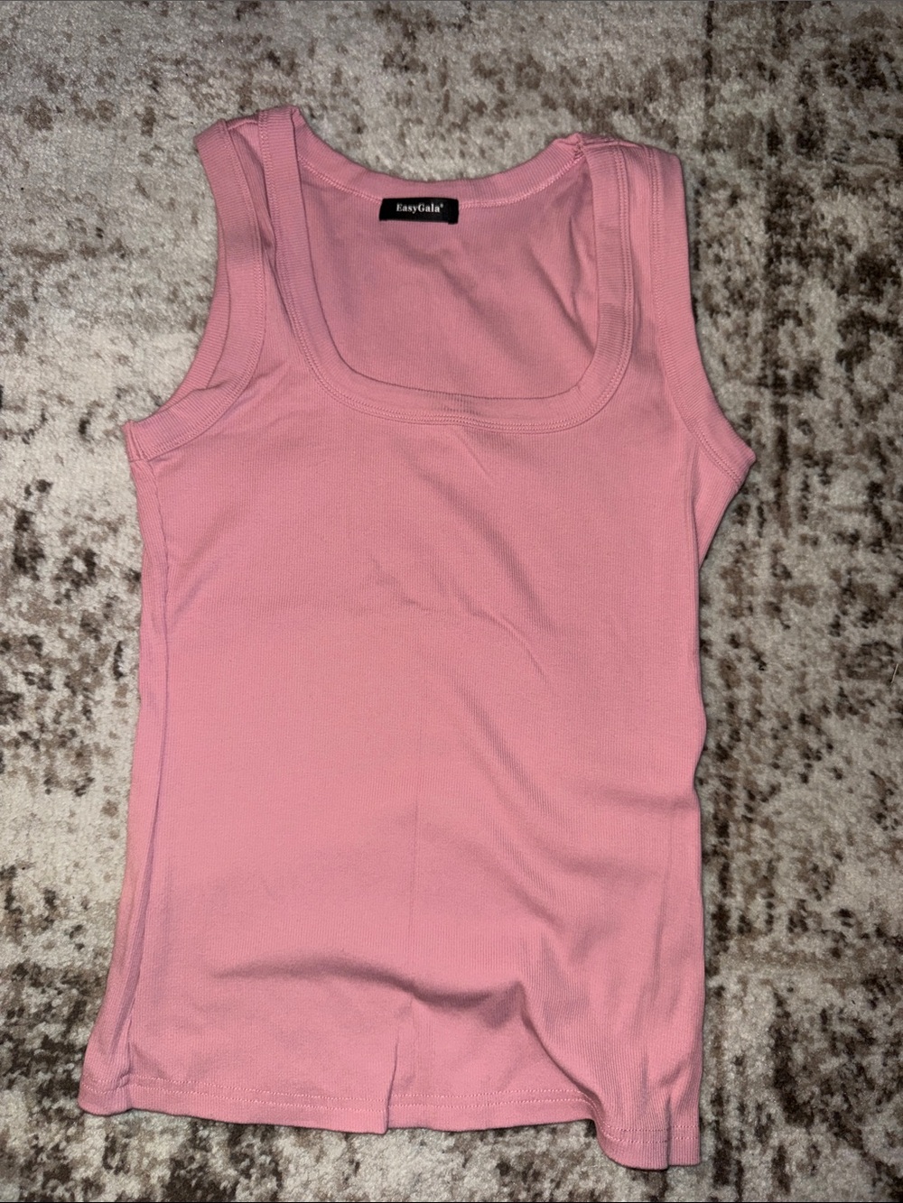 Amazon Pink Scoop Tank Top
